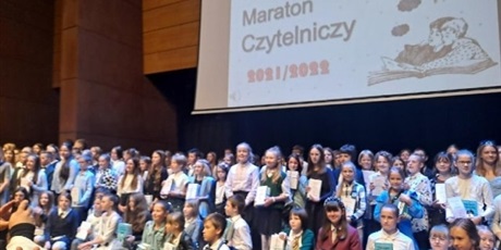 Gala wręczenia nagród w Wielkim Maratonie Czytelniczym kl. 1-3 i 4-6