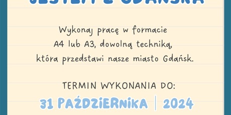 Konkurs Plastyczny "Jestem z Gdańska"