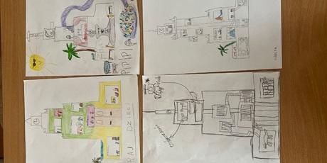 Powiększ grafikę: Prace plastyczne o Warszawie.