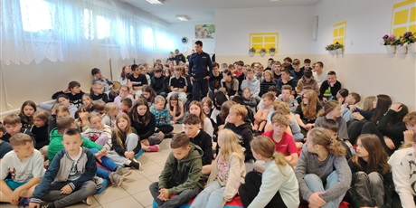 Spotkanie z przedstawicielem policji