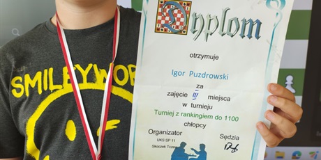 Sukces w turnieju szachowym