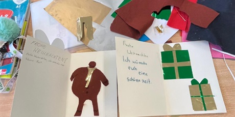 Powiększ grafikę: Kartki świąteczne w języku niemieckim.