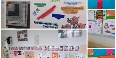 Powiększ grafikę: Prezentacja wykonanych zadań matematycznych.