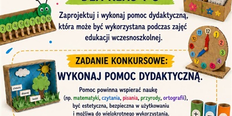 Szkolny Konkurs na Pomoc Dydaktyczną dla kl. 1-3