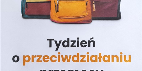 Tydzień o przeciwdziałaniu przemocy rówieśniczej