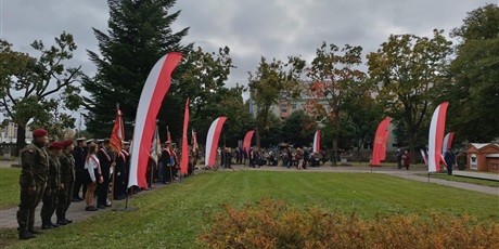 Udział w obchodach 86 rocznicy rozstrzelania obrońców Poczty Polskiej w Gdańsku