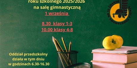 Uroczyste Rozpoczęcie roku szkolnego 2025/2026