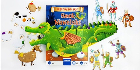Powiększ grafikę: Plakat "Legendy polskie. Smok Wawelski".