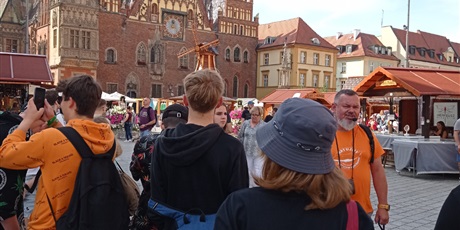 Wycieczka klas ósmych do Wrocławia