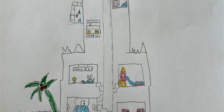 Powiększ grafikę: Praca plastyczna o Warszawie.